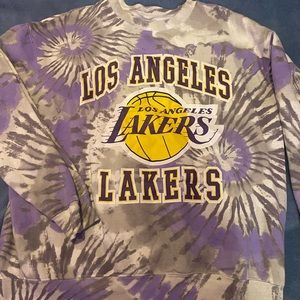 lakers crewneck